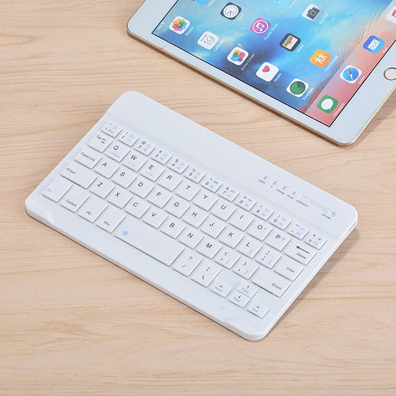 7-inch Bluetooth Wireless 59 Keys Keyboard Portable Ultra-thin Brushed Tablet Keyboard 7-inch Bluetooth Wireless 59 Keys Keyboard Portable Ultra-thin Brushed Tablet Keyboard